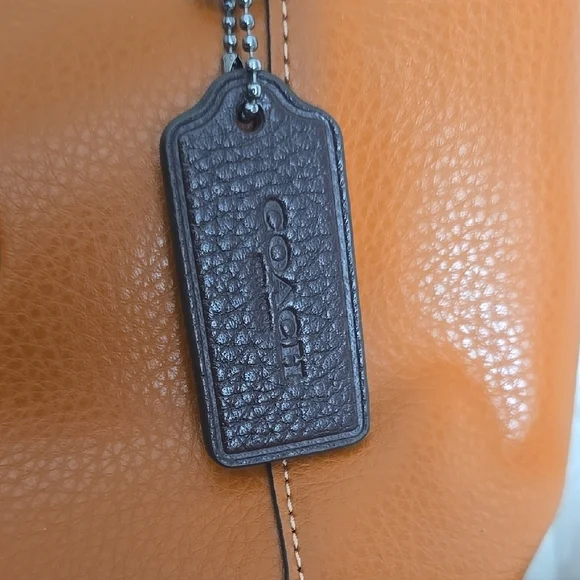 Coach Tote 27 Brown Leather - Picture 3 of 12